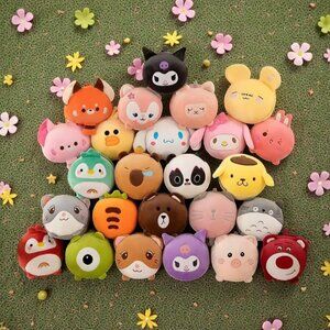 Sanrio Disney Kids Kuromi My Melody Travel Pillow & Eye Mask Plush